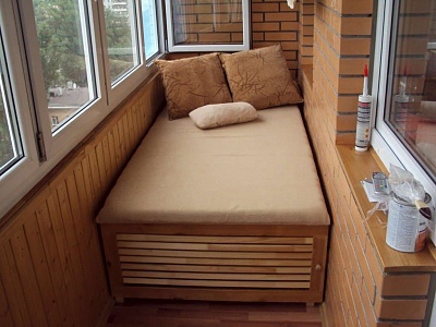 Матрас-подушка для балкона