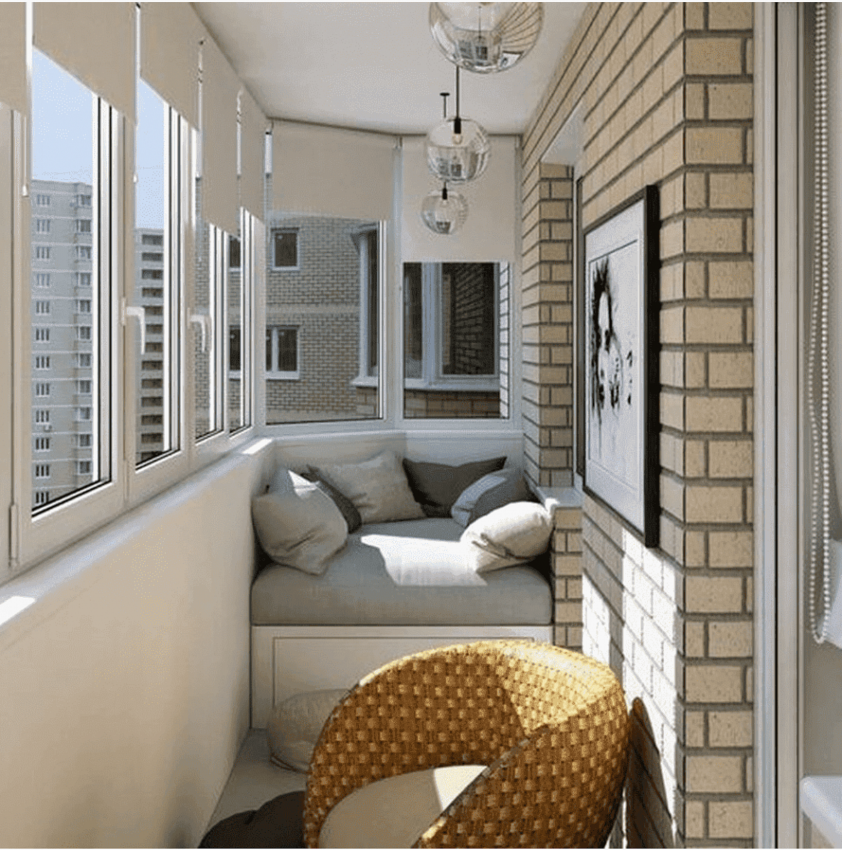 Ремонт балконов квартир домов
