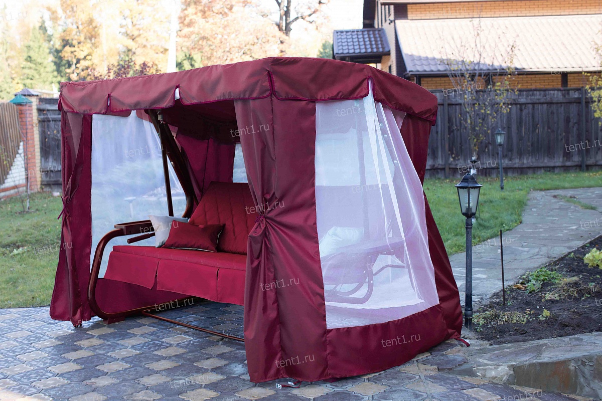  Тент-шатер для садовых качелей Торнадо в магазине Тент №1 в .