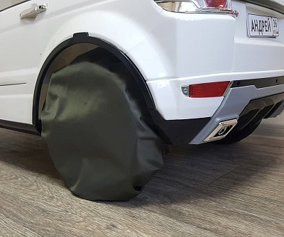 Защитные чехлы на колеса для электромобиля